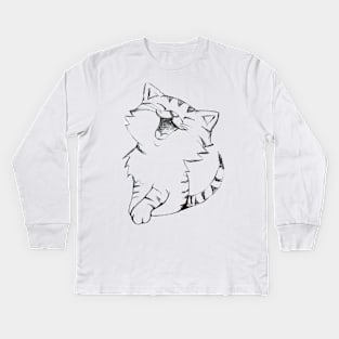 Happy Cat Kids Long Sleeve T-Shirt